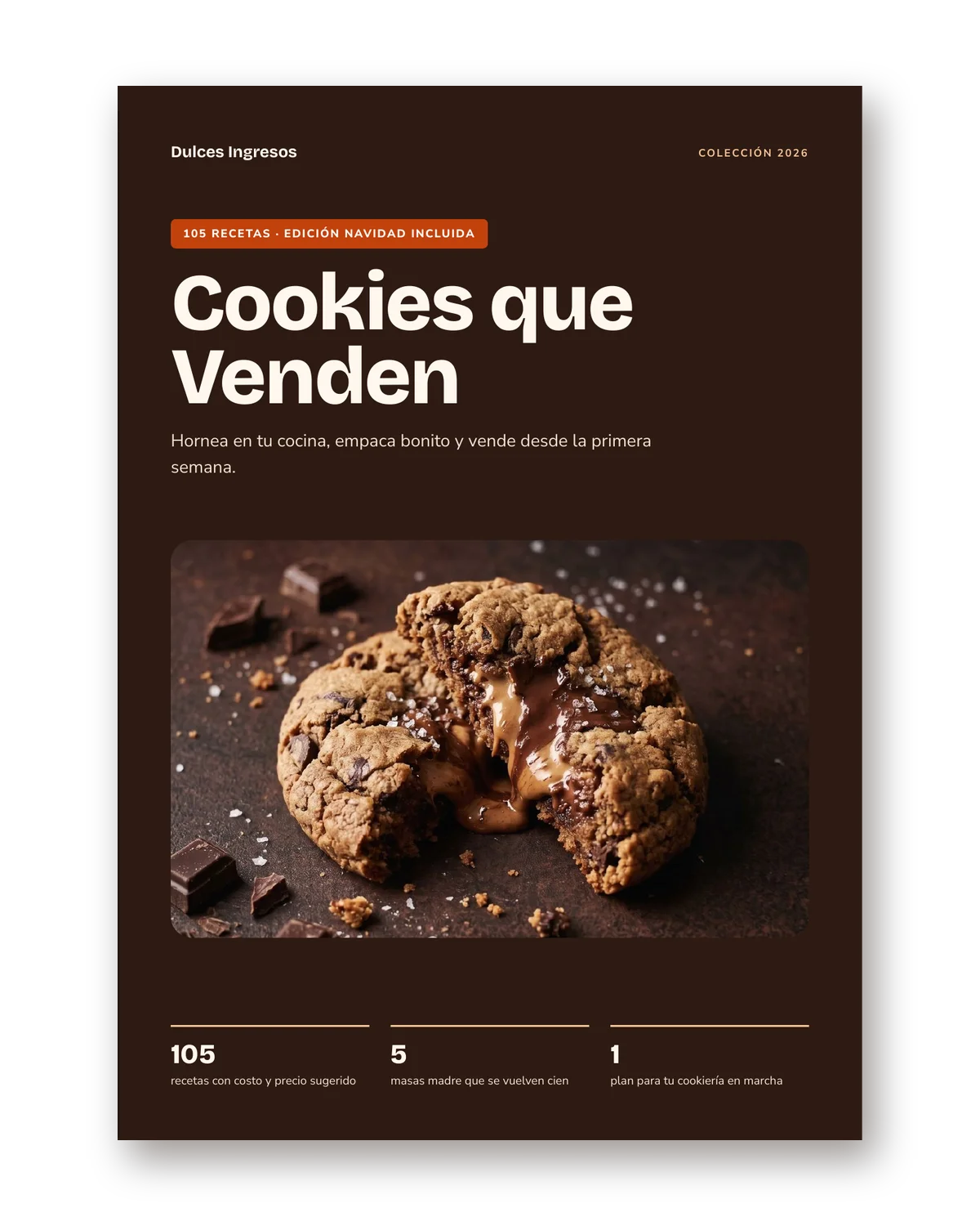El libro Cookies que Venden en tablet, celular y en versión impresa